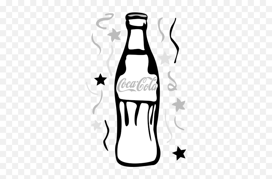 Coca logo icon of flat style