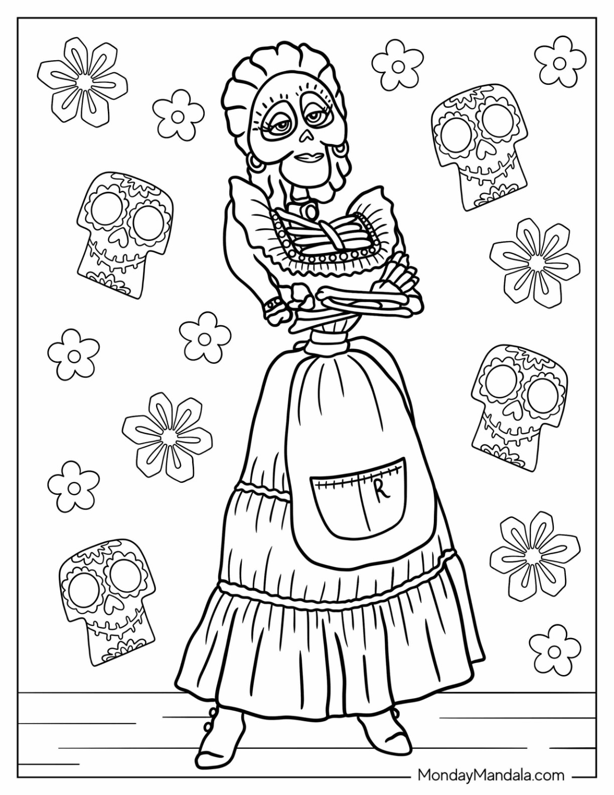 Coco coloring pages free pdf printables