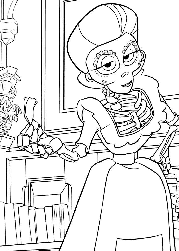 Coco coloring pages