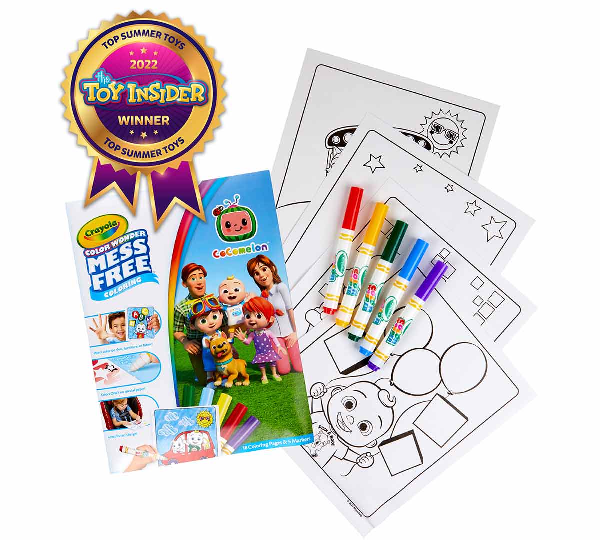 Color wonder coelon coloring set