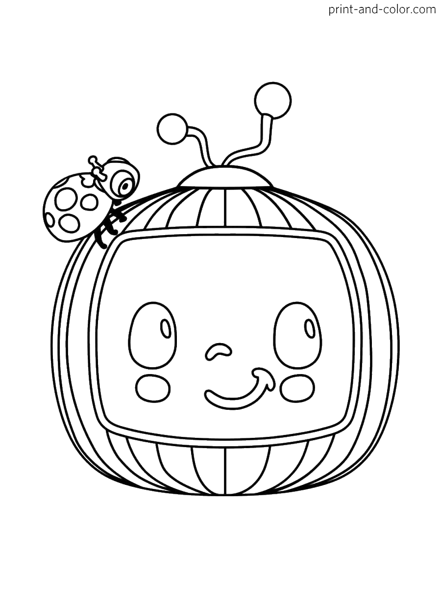 Coelon coloring pages print and color