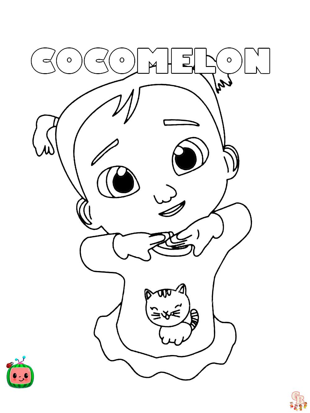 Coelon coloring pages free printable easy for kids