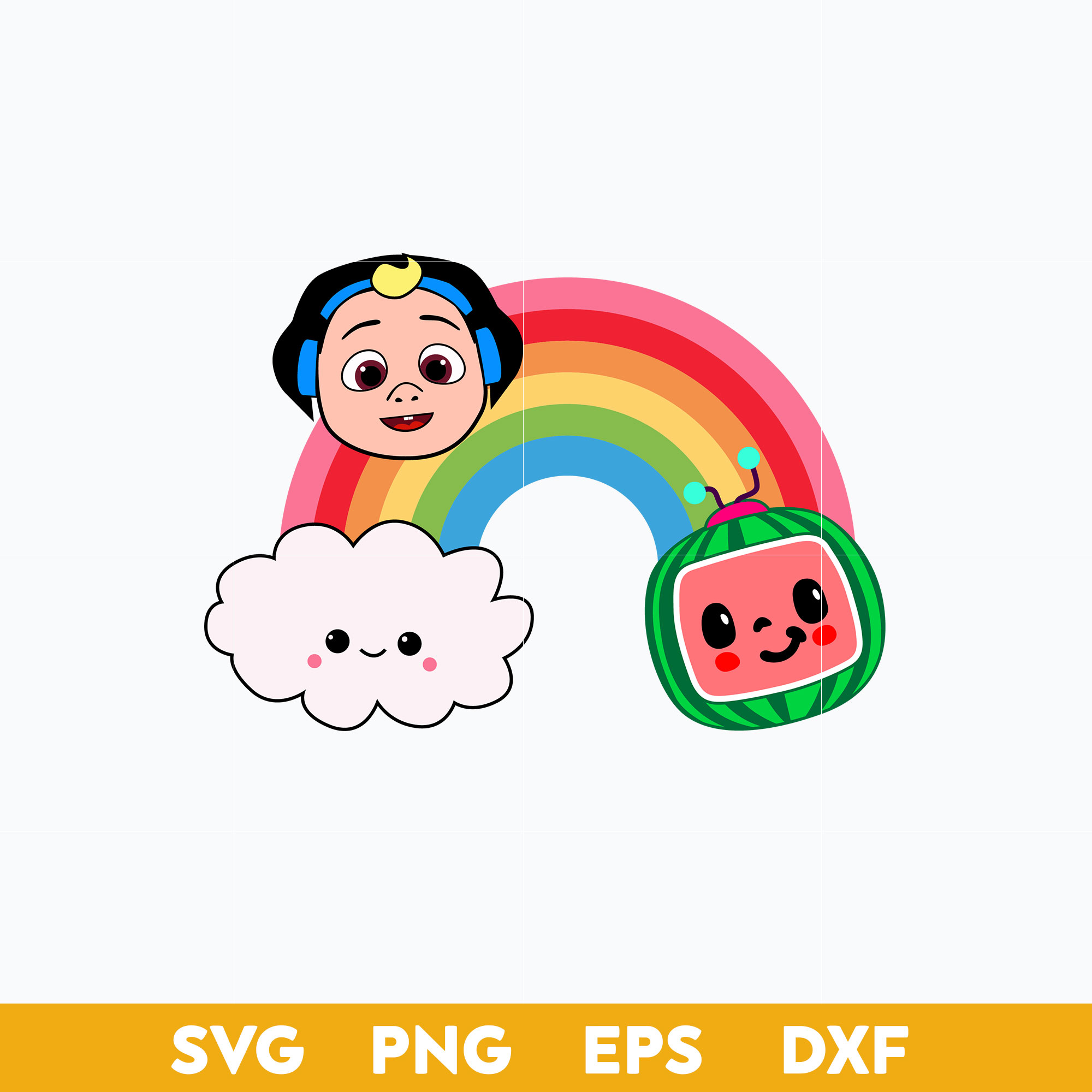 Rainbow coelon svg coelon svg coelon party svg c