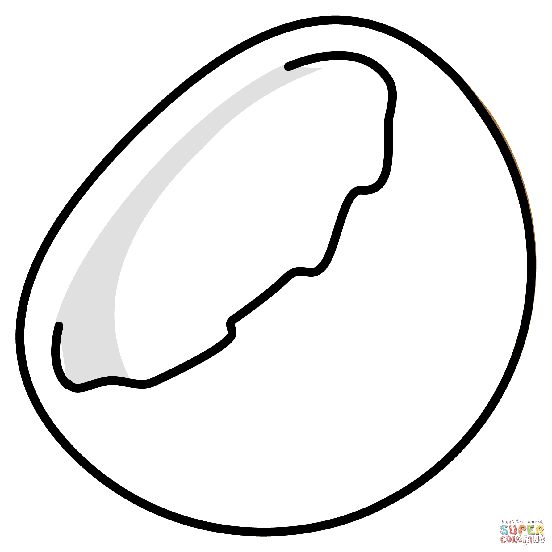 Coconut emoji coloring page free printable coloring pages