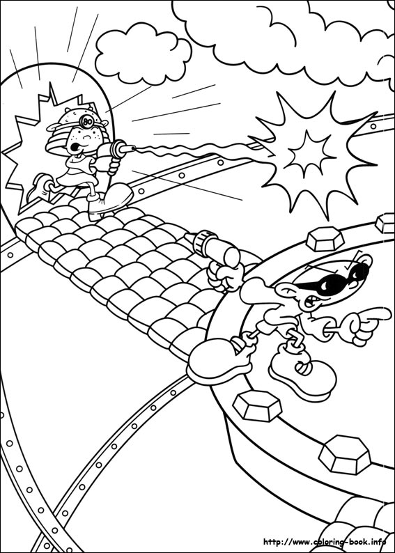 Codename kids next door coloring picture