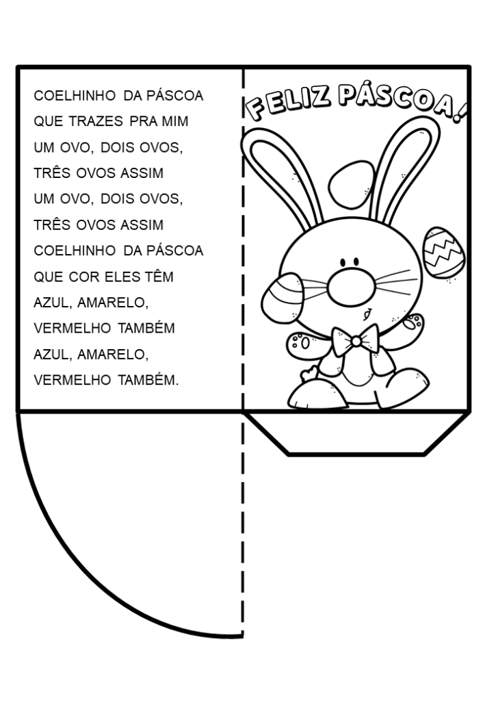 Atividades de pãscoa para a imprimir