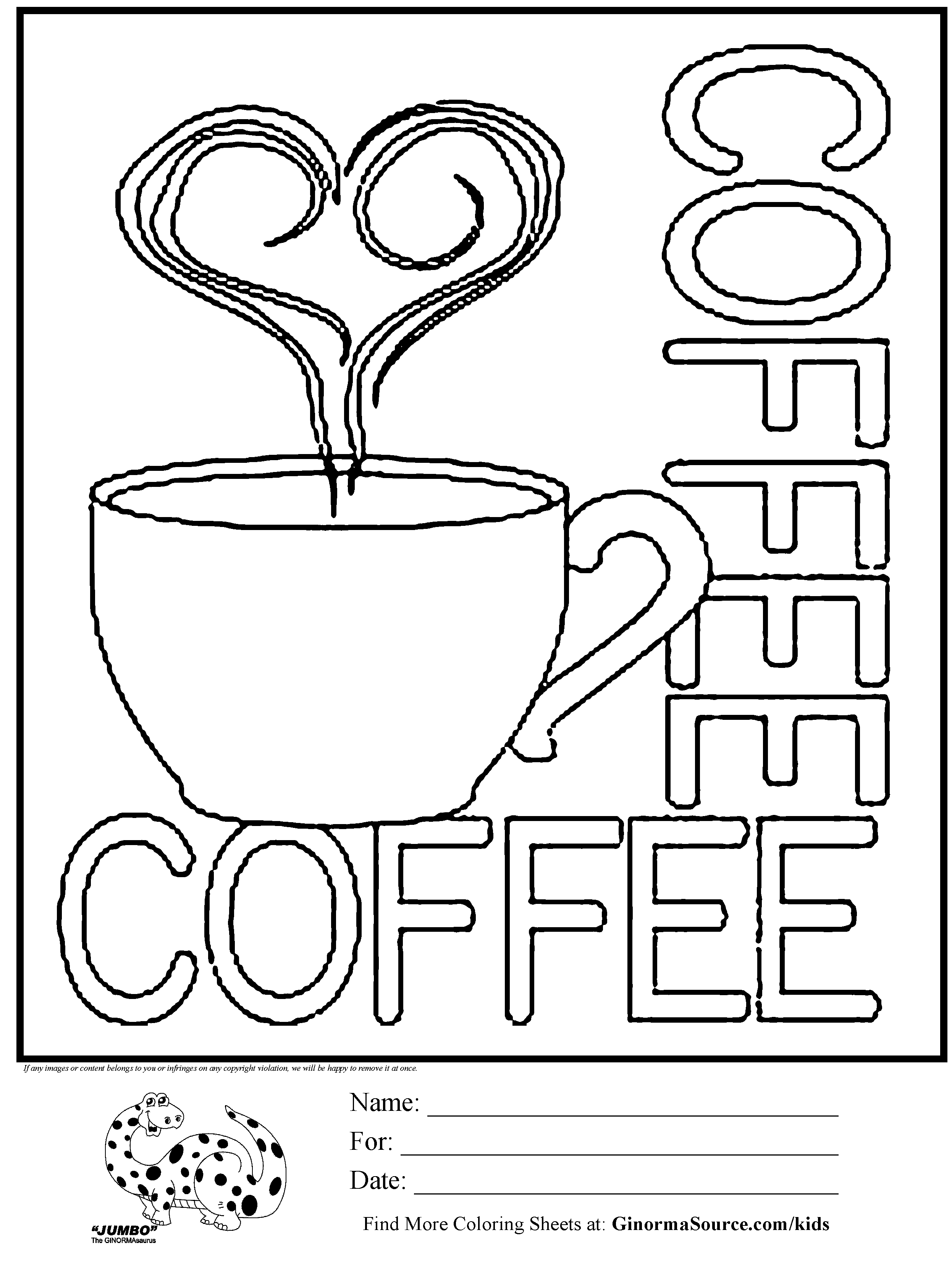 Coffee coloring sheet free coloring pages coloring pages coloring pages to print