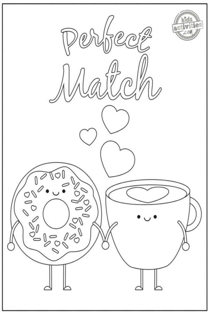 Cute valentine coloring pages for kids valentine coloring pages valentines day coloring page valentine coloring