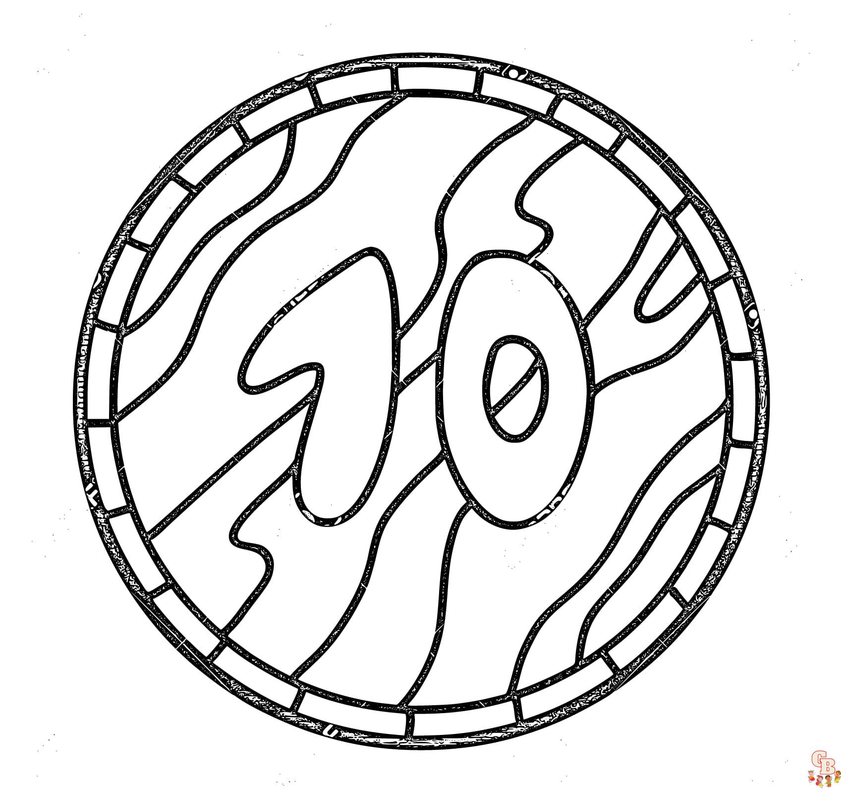 Printable coin coloring pages free for kids and adults