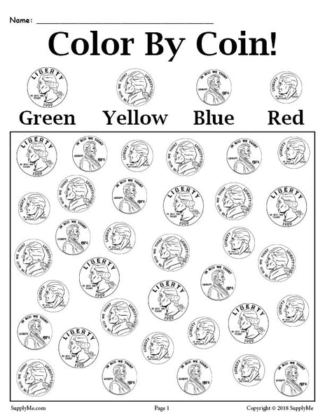 Color by coin