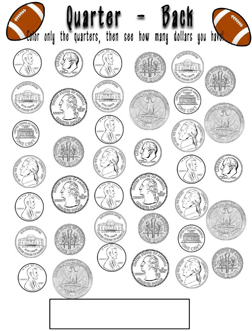 Coin coloring pages kindergarten worksheets kindergarten worksheets printable money math