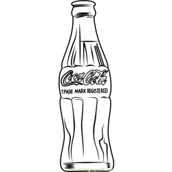 Coca cola coloring pages for kids