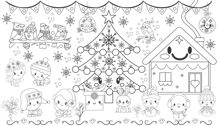 Christmas collaborative postercoloring poster precious moments coloring pages coloring pages for kids unicorn coloring pages