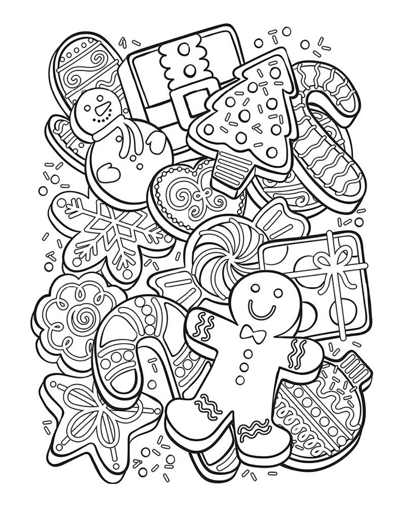 Kids holiday coloring pages â paso robles press