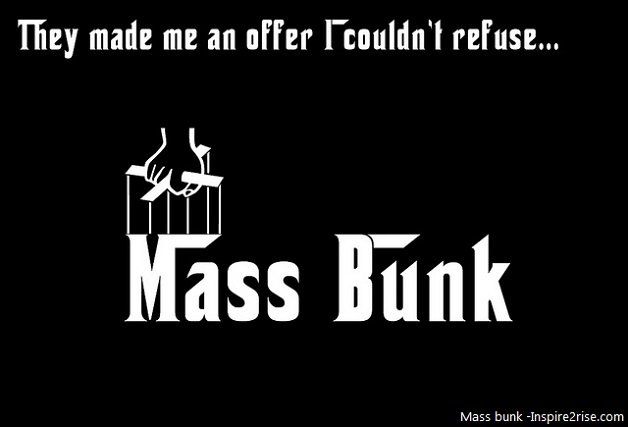 Mass bunk in the class