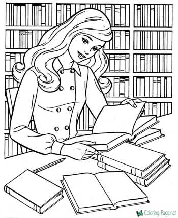 Coloring pages for girls