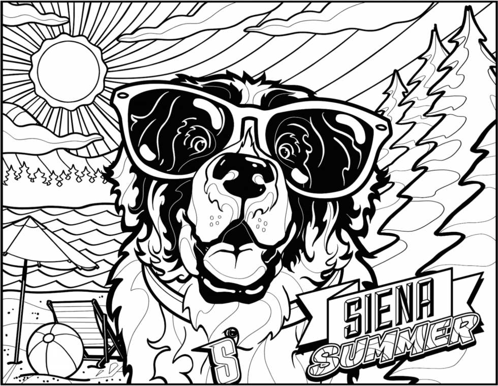 Get the college summer coloring page everyone is well coloring college