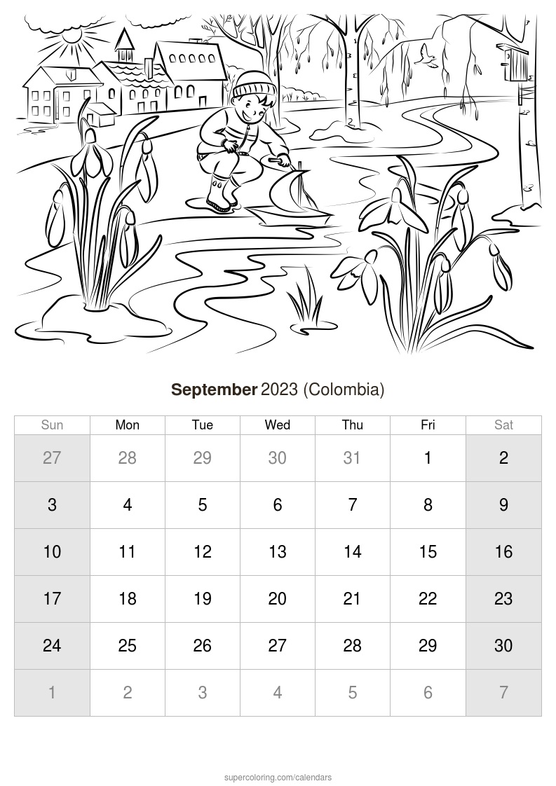 September calendar