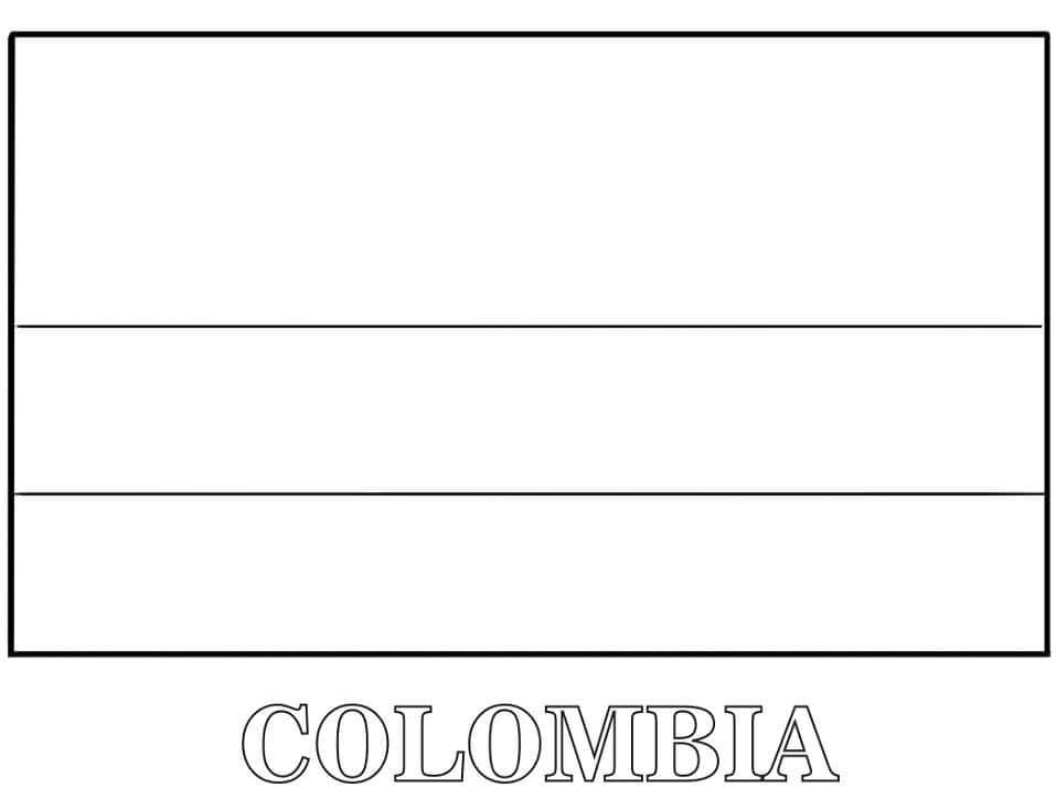 Colombia coloring pages