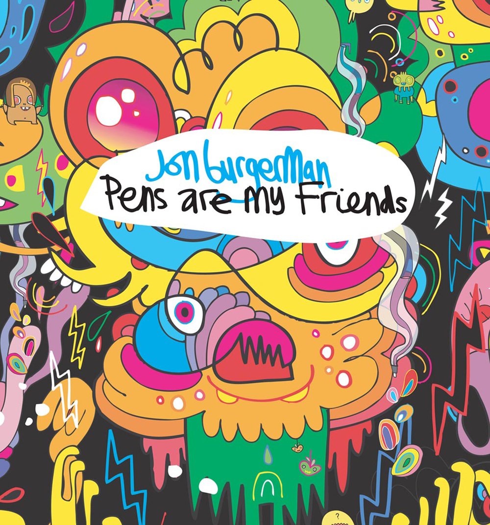 Download Free 100 + Coloring In Wallpaper Illustrated By Jon Burgerman