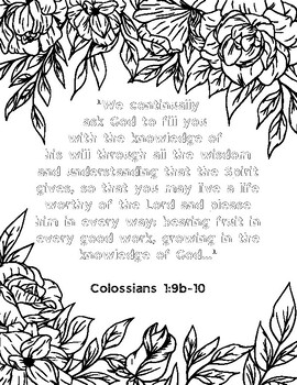 Coloring through colossians by deeper riches tpt