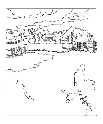 Printable coloring pages dreaming of cape cod