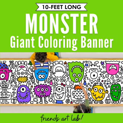 Giant coloring banners archives