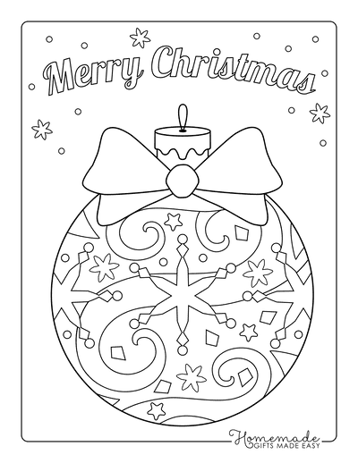 Free christmas coloring pages for kids adults