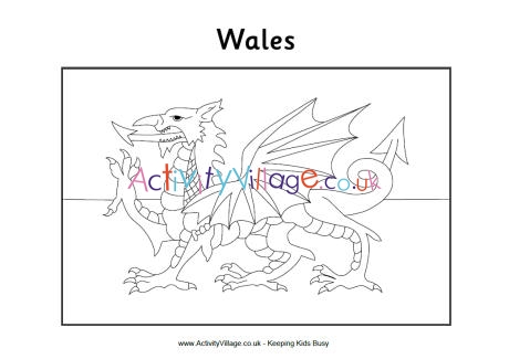 Welsh flag louring page