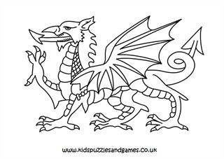 Welsh dragon louring