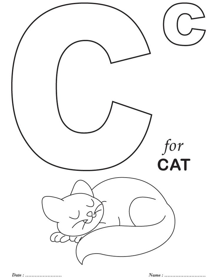 Printables alphabet c coloring sheets free printable printables alphabet c colorâ kindergarten coloring pages letter a coloring pages preschool coloring pages