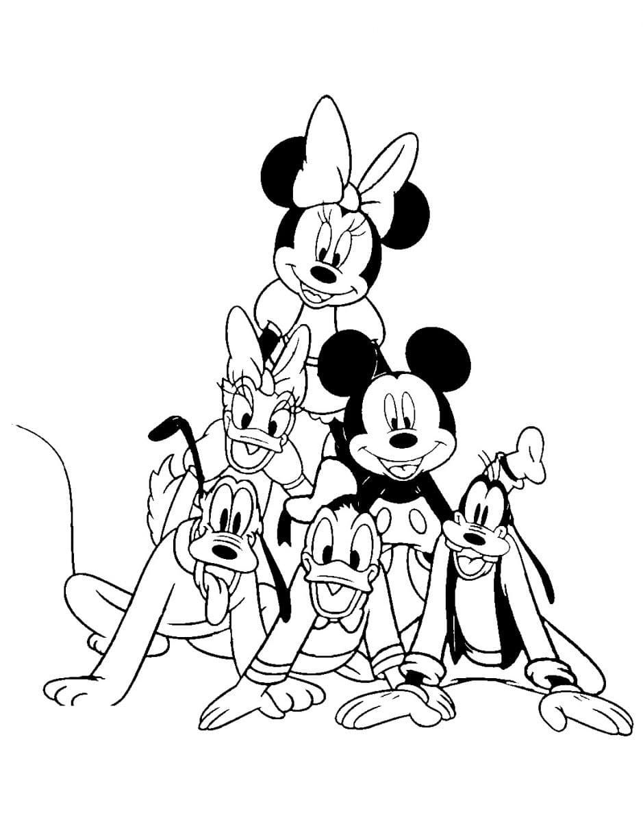 Mickey mouse clubhouse coloring pages pictures free printable mickey mouse coloring pages mickey mouse art mickey coloring pages