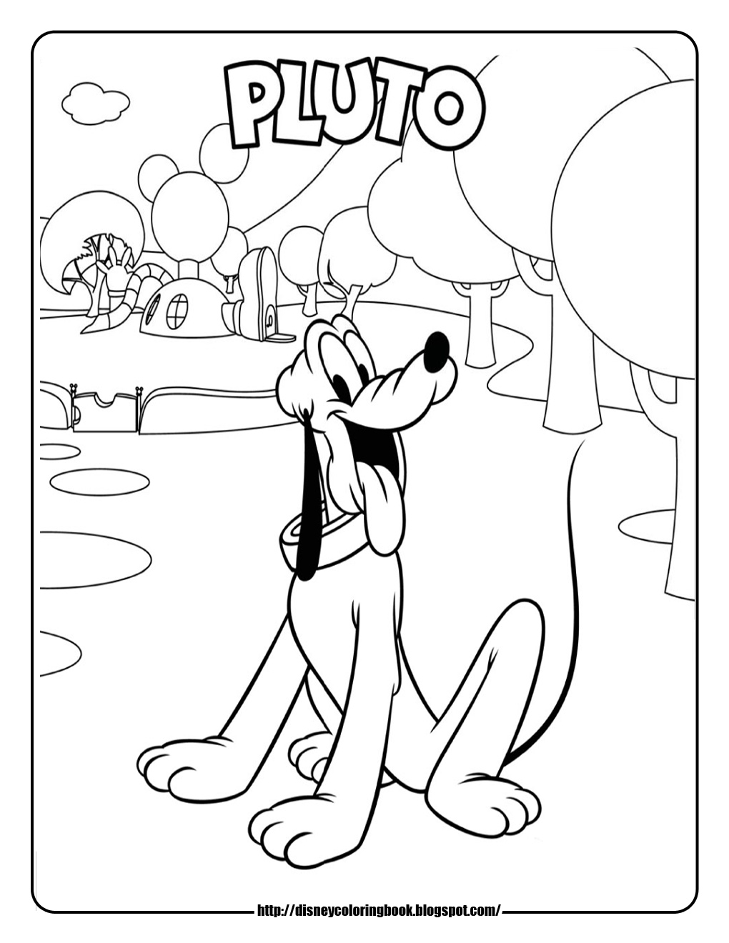 Disney coloring pages and sheets for kids mickey mouse clubhouse free disney coloring sheets