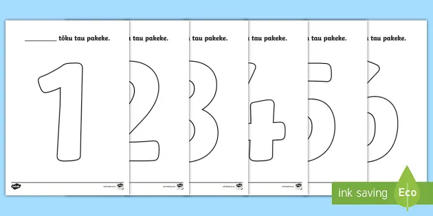 Age to big number colouring pages teacher made