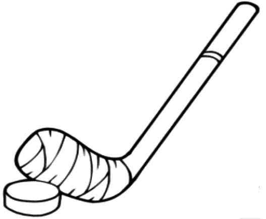 Hockey stick coloring pages coloring pages stencils printables templates colour stick