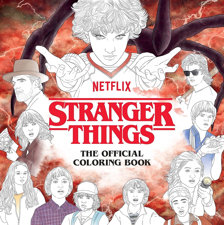 Stranger things the official loring book netflix books