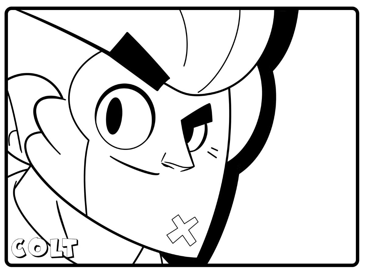 Brawl stars coloring pages print and color