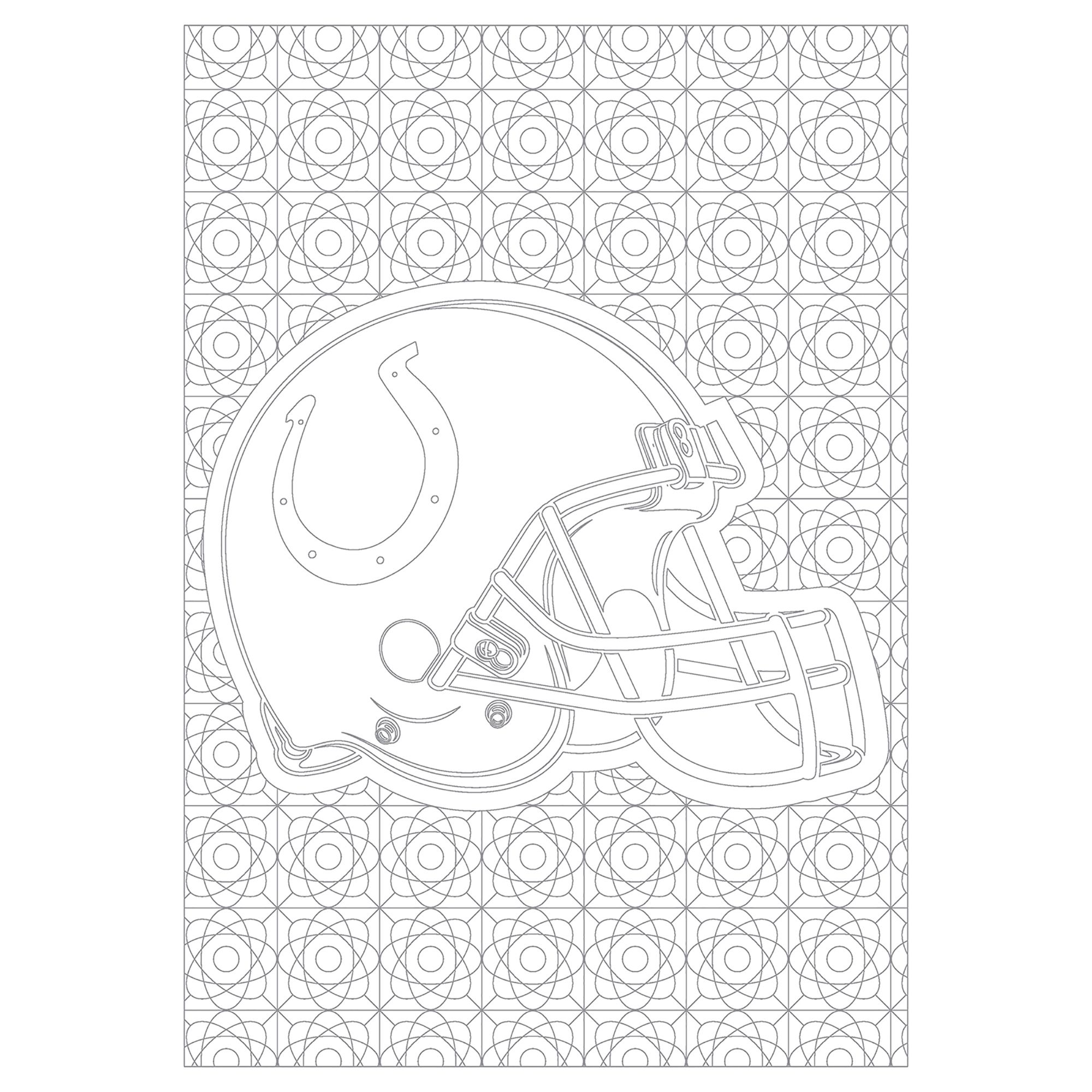 Printable indianapolis colts coloring pages pdf