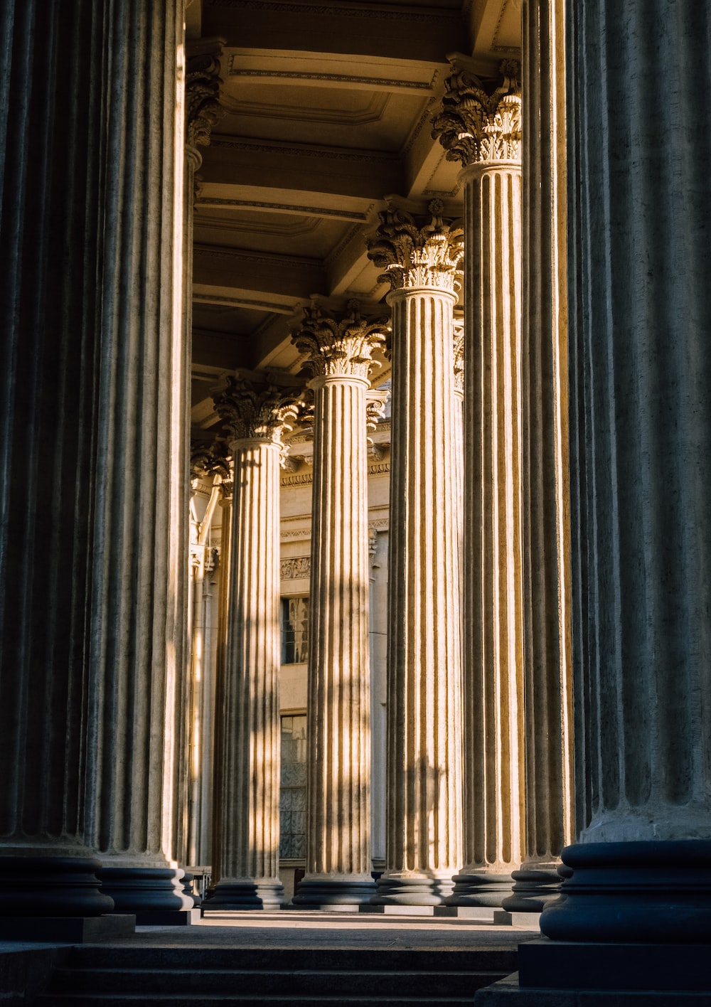 Old ancient background with pillars and rome architecture on Craiyon