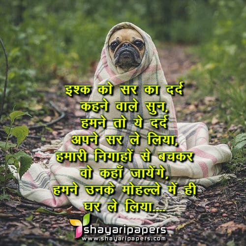 Funny shayari in hindi with images