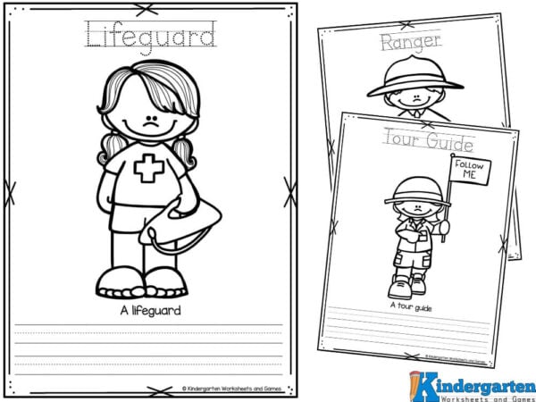 Free printable munity helpers coloring pages