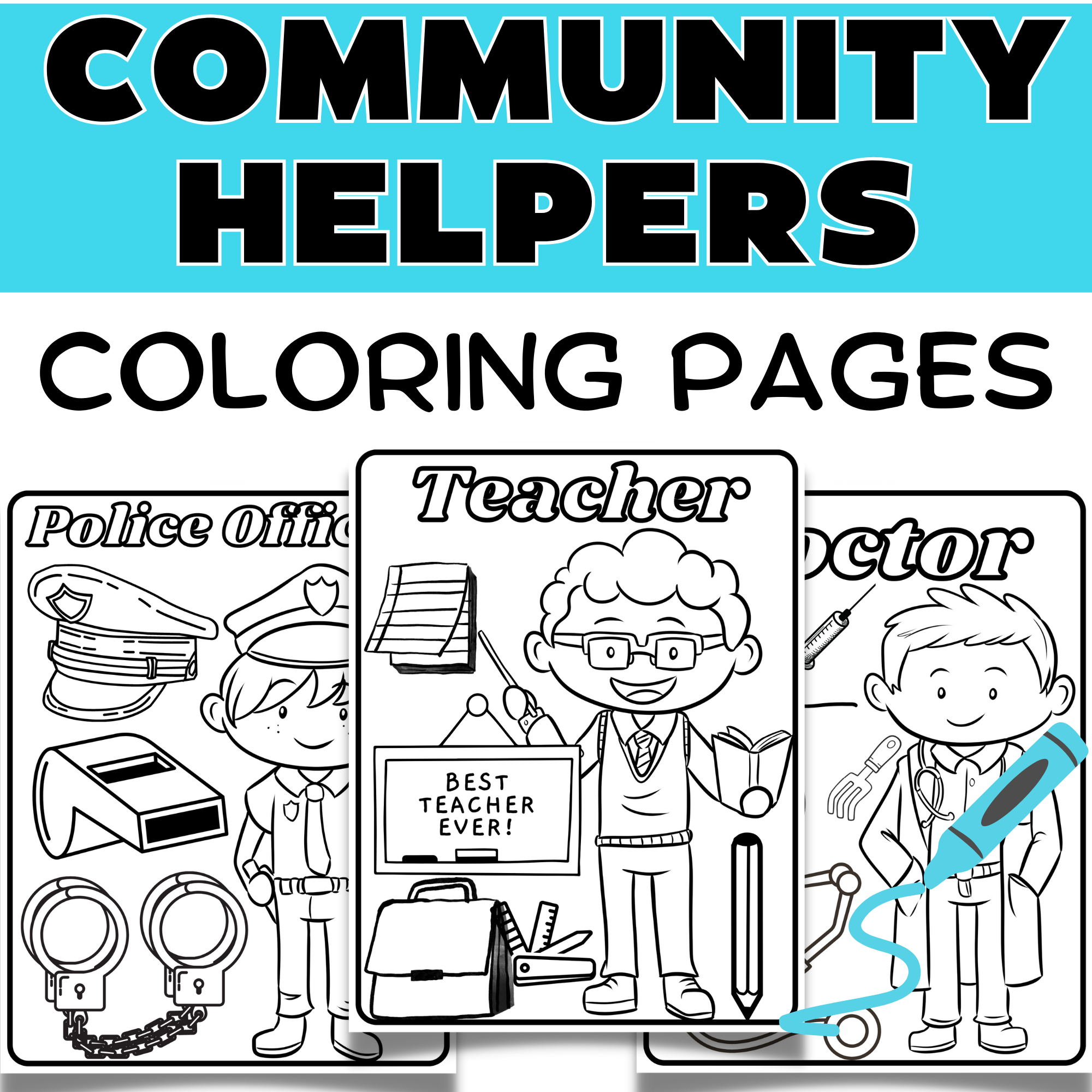 Munity helpers coloring pages labor day coloring sheets made by teachers