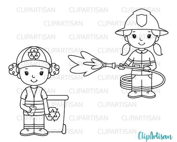 Munity helpers clipart job clip art profession clipart occupations png svg