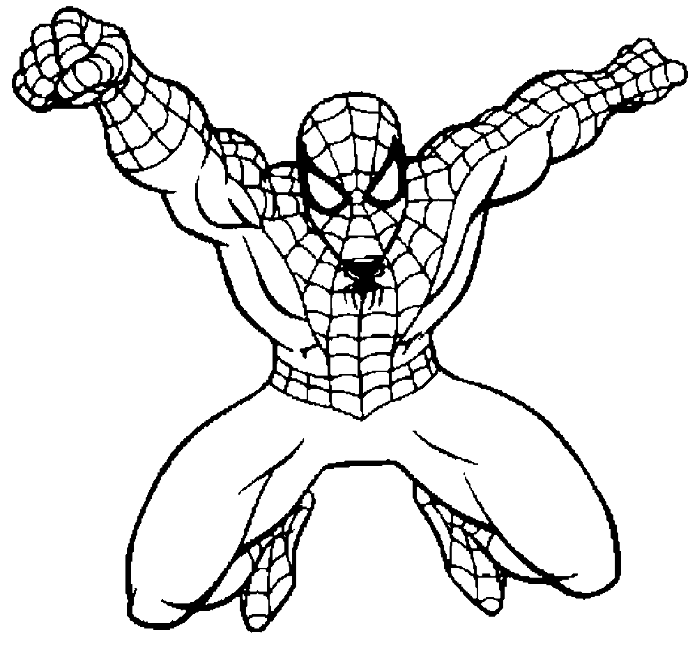 Cartoons coloring pages spiderman coloring pages