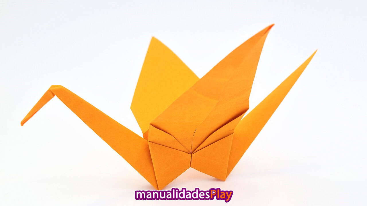 Cãmo hacer una grulla de papel con origami