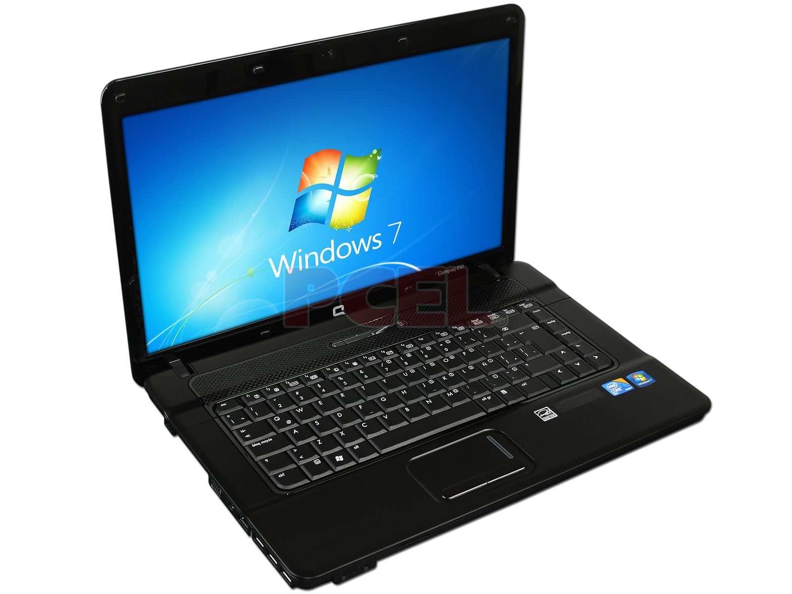 Laptop paq procesador intel core duo t ghz memoria de gb ddr ii disco duro de gb pantalla de dvdrw red inalãmbrica windows professional bits