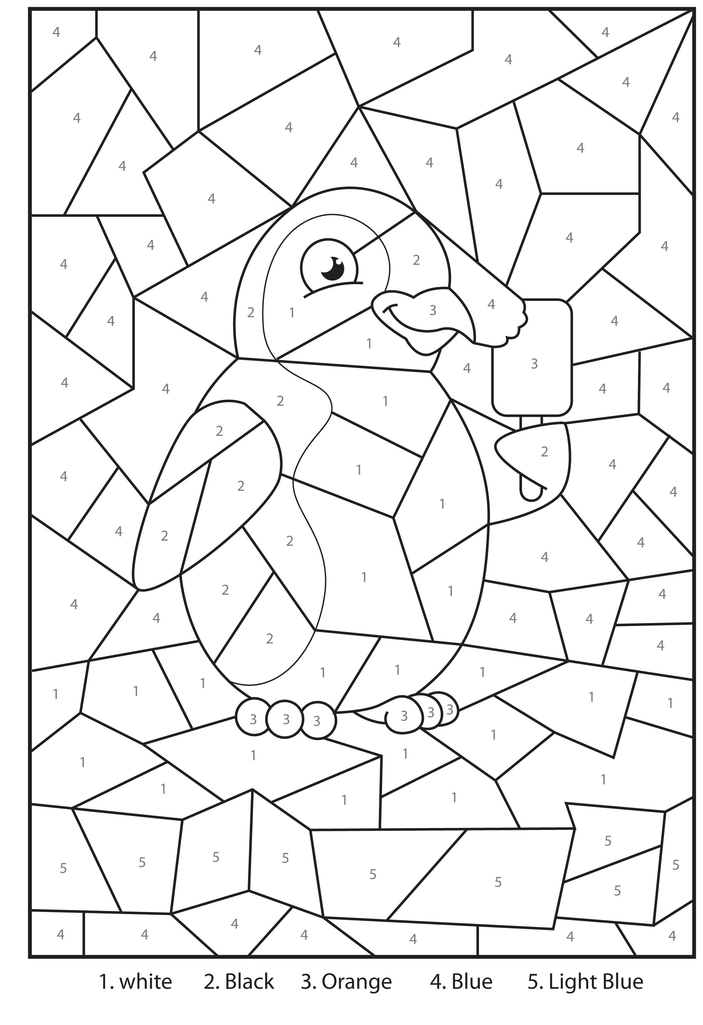 Color by number pictures worksheets activity shelter coloring pages numbers for kids color activities