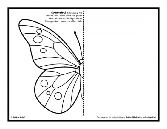 Symmetry art activity