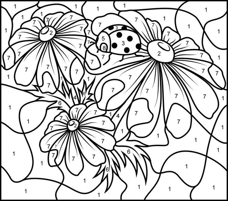 Plex color by number printables coloring pages color by number printable coloring books