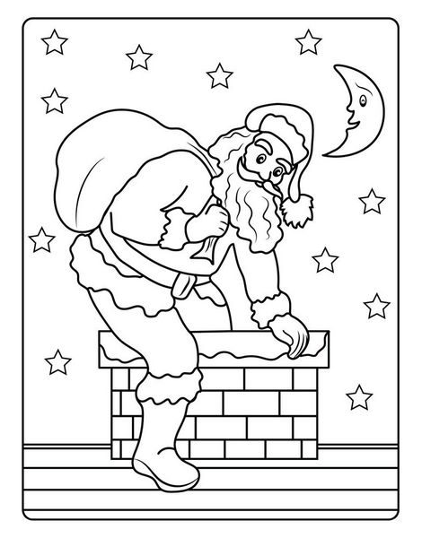 Christmas coloring pages